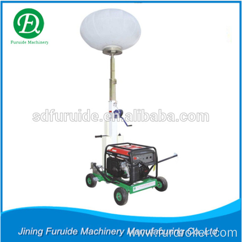 3 kw high mast lighting tower generator with balloon lamps